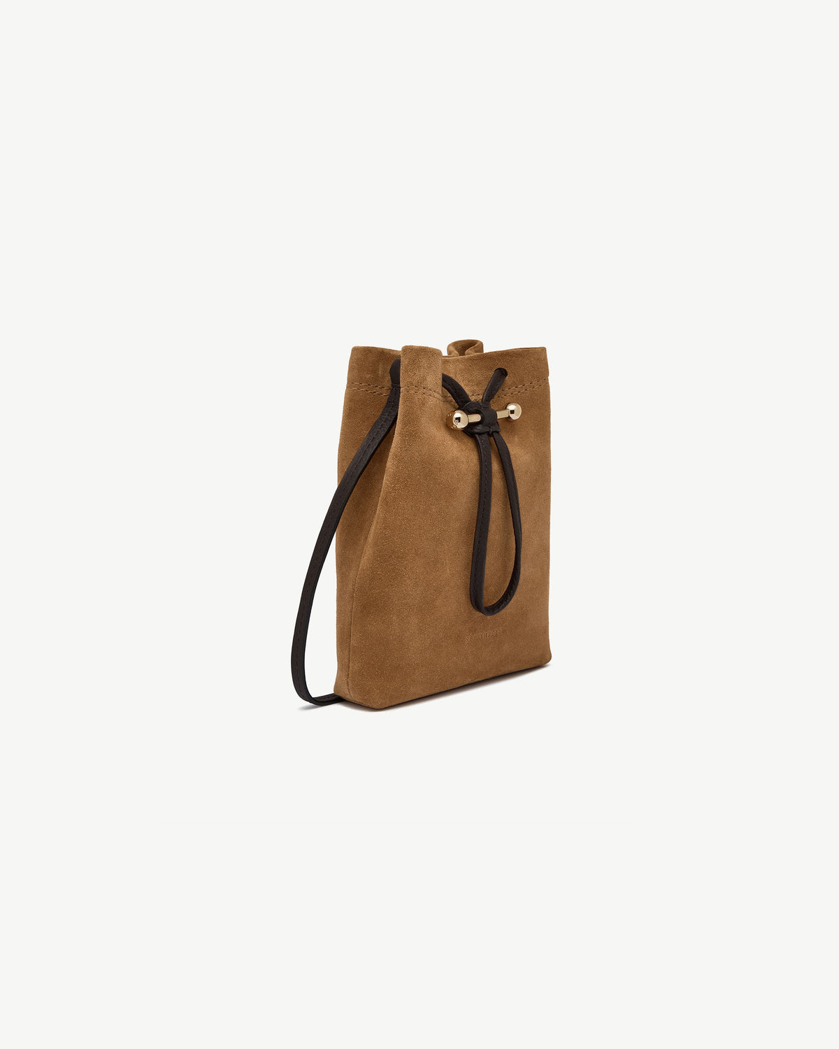 Osette Midi Pouch - Toffee Suede/Espresso - View 3