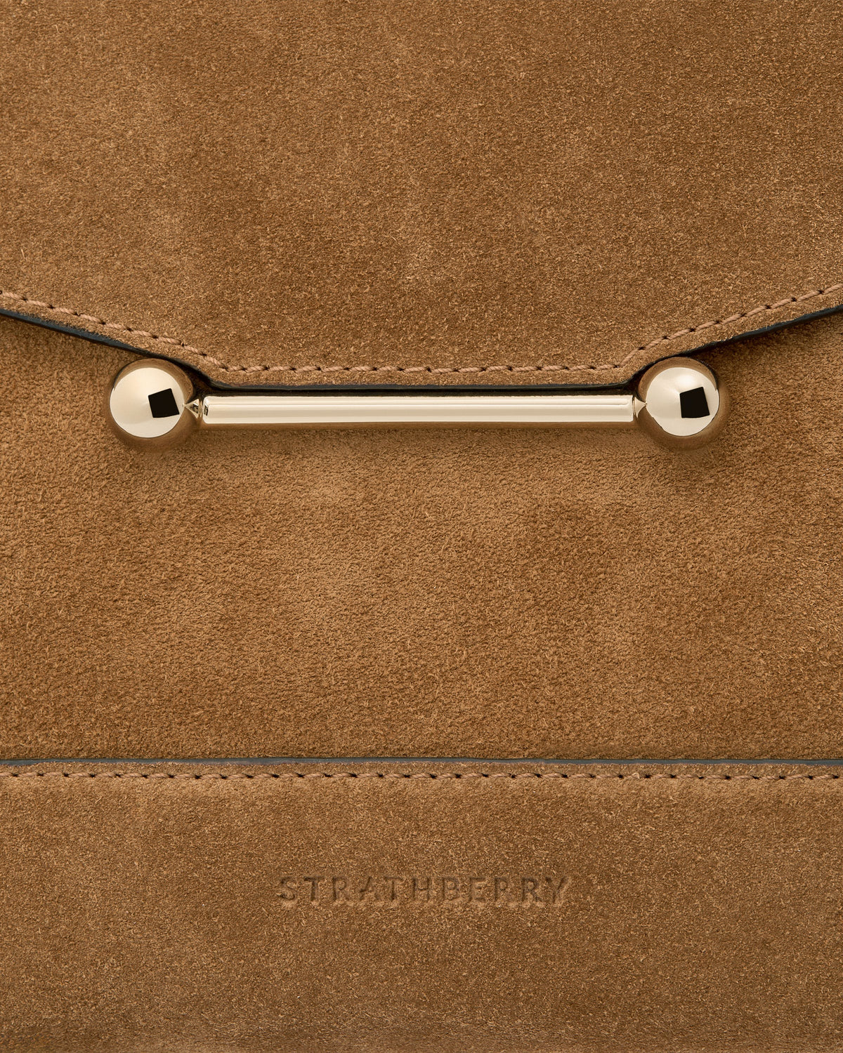 Mosaic Bag - Toffee Suede/Espresso - View 6