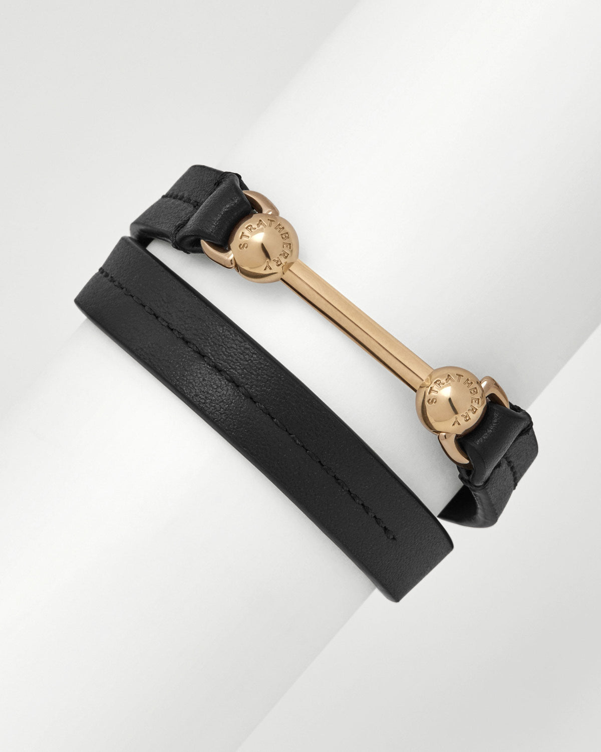 Corda Double Wrap Bracelet - Black - View 5