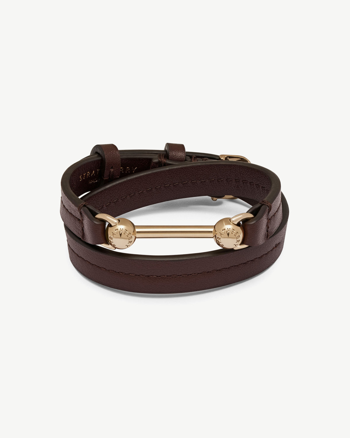 Corda Double Wrap Bracelet - Burgundy - View 2