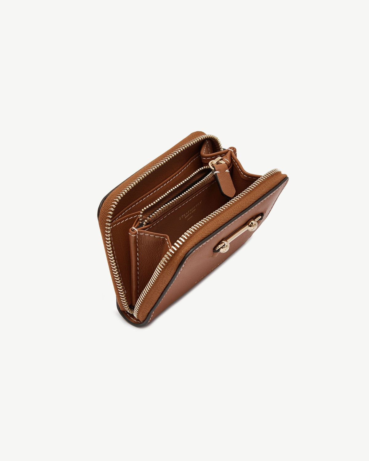 Corda Zip Around Wallet - Chestnut - View 5