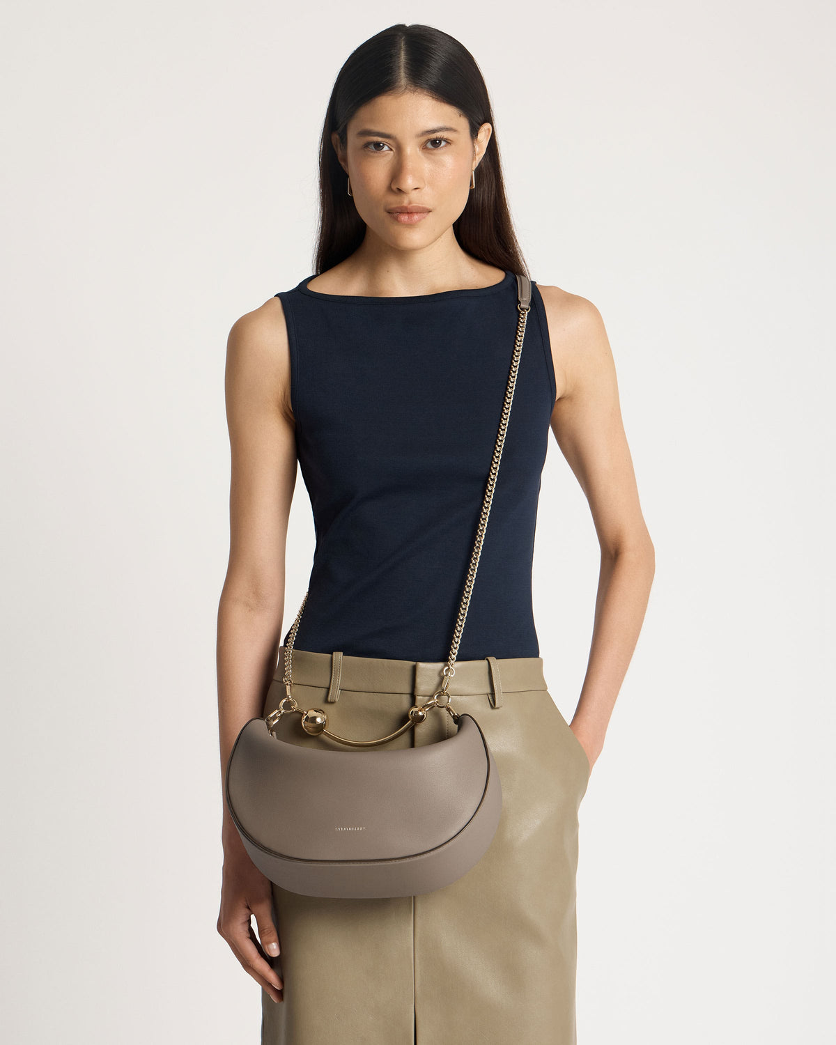 Crescent Moon - Taupe - View 7