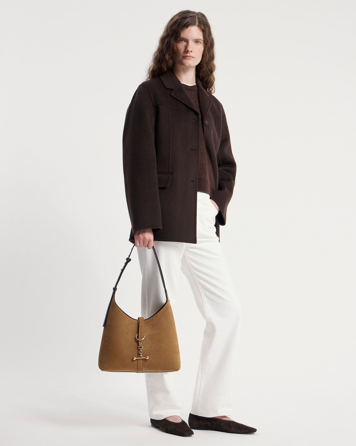 Kite Hobo - Toffee Suede/Espresso - View 8