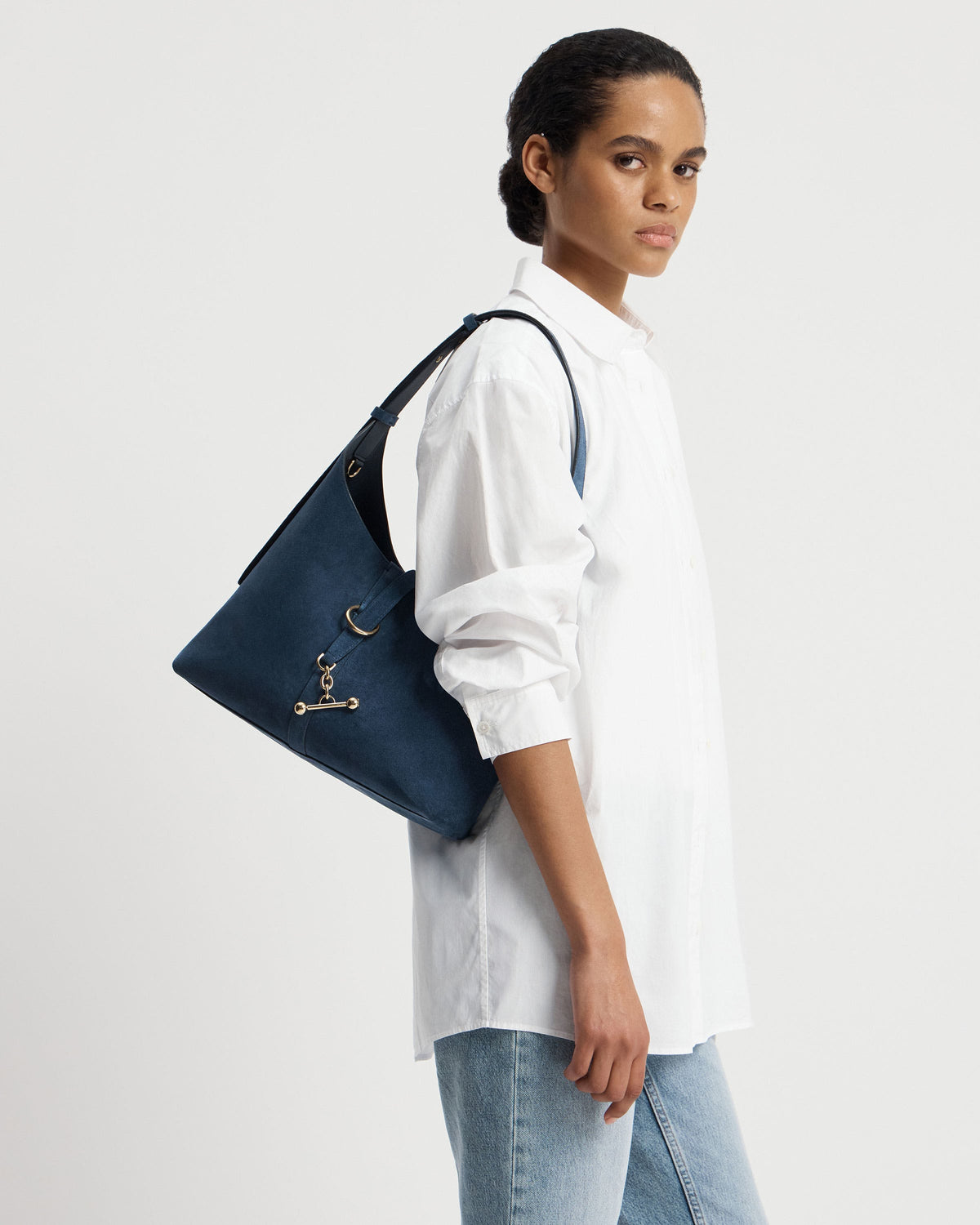 Kite Hobo - Loch Blue Suede - View 8