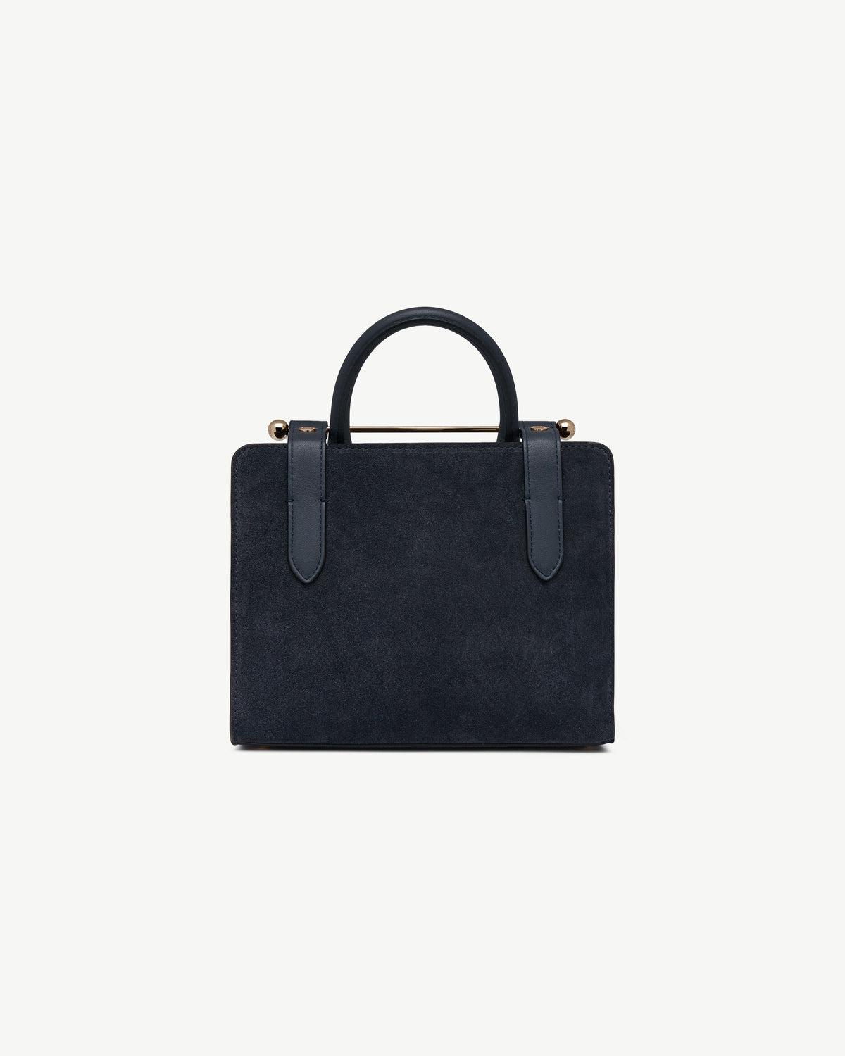 Mini Tote - Navy Suede - View 4