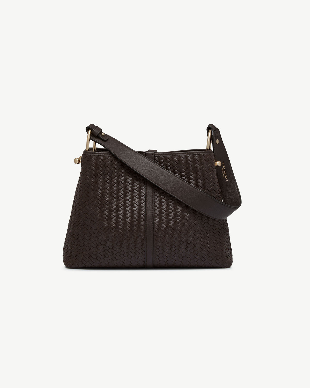 Lana Hobo - Chocolate Woven Leather - View 4