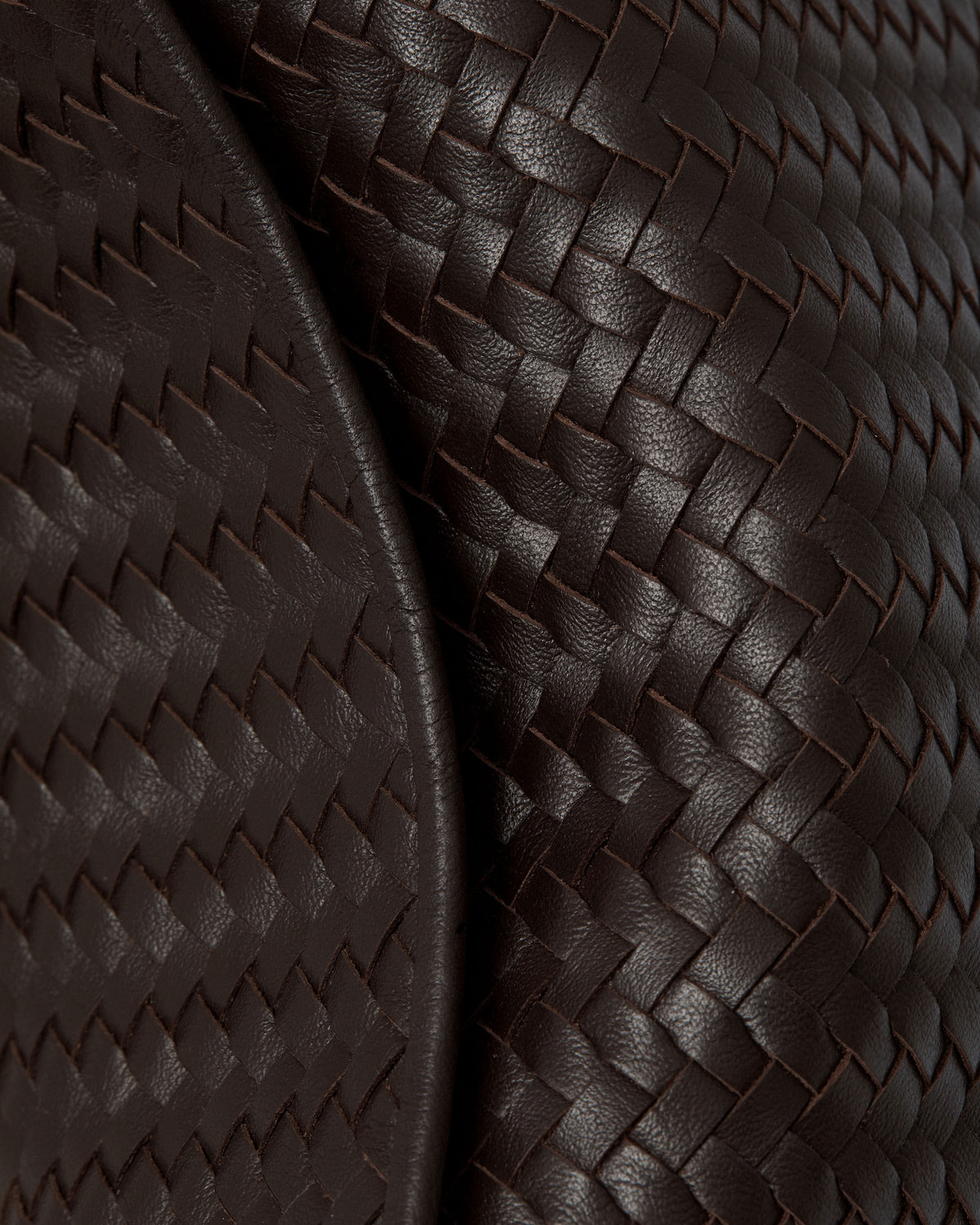 Sway - Chocolate Woven Leather - View 5