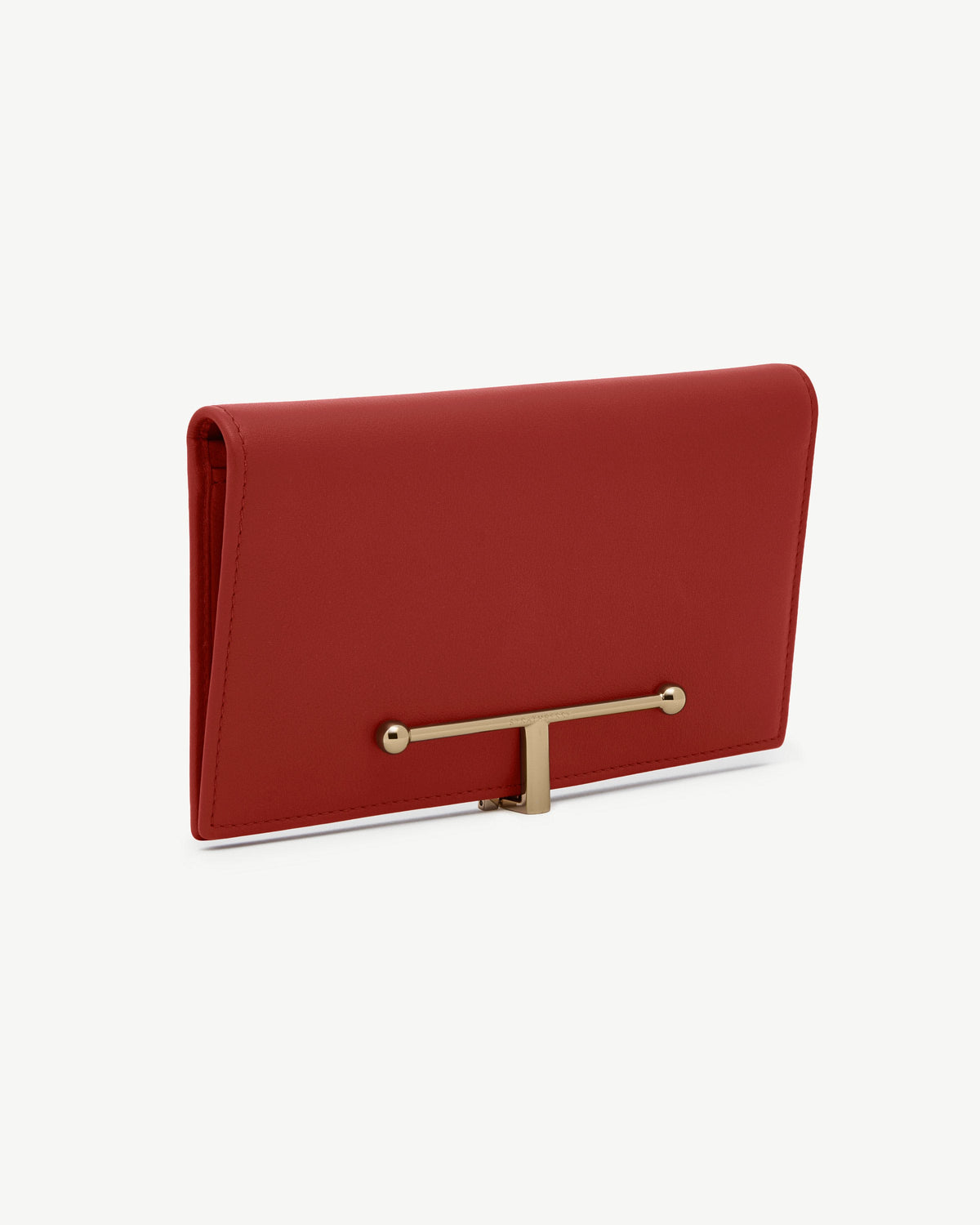 Large Melville Street Wallet - Levanto Red - View 3