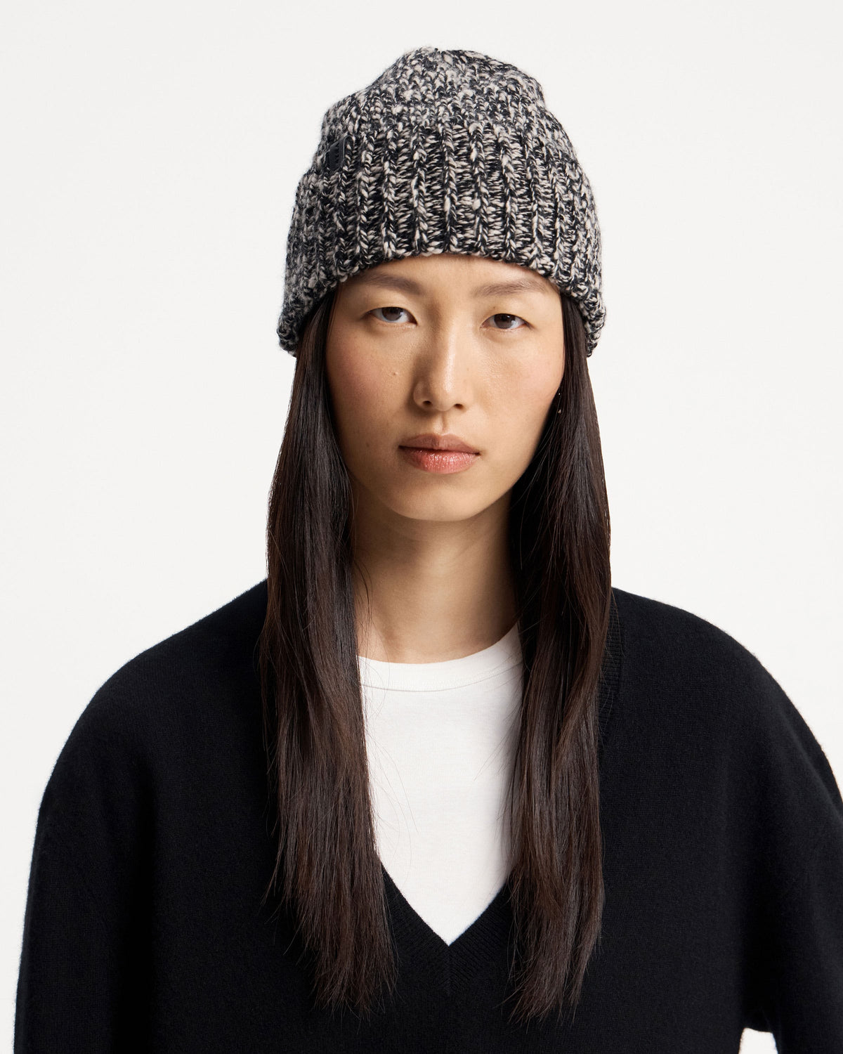 Portobello Beanie - Black Marl - View 5