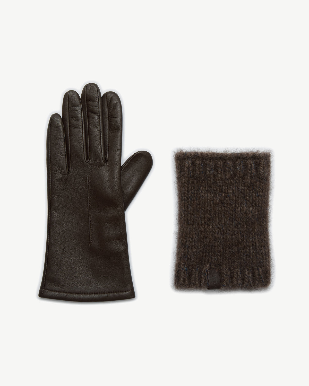 Portobello Gloves - Espresso - View 4