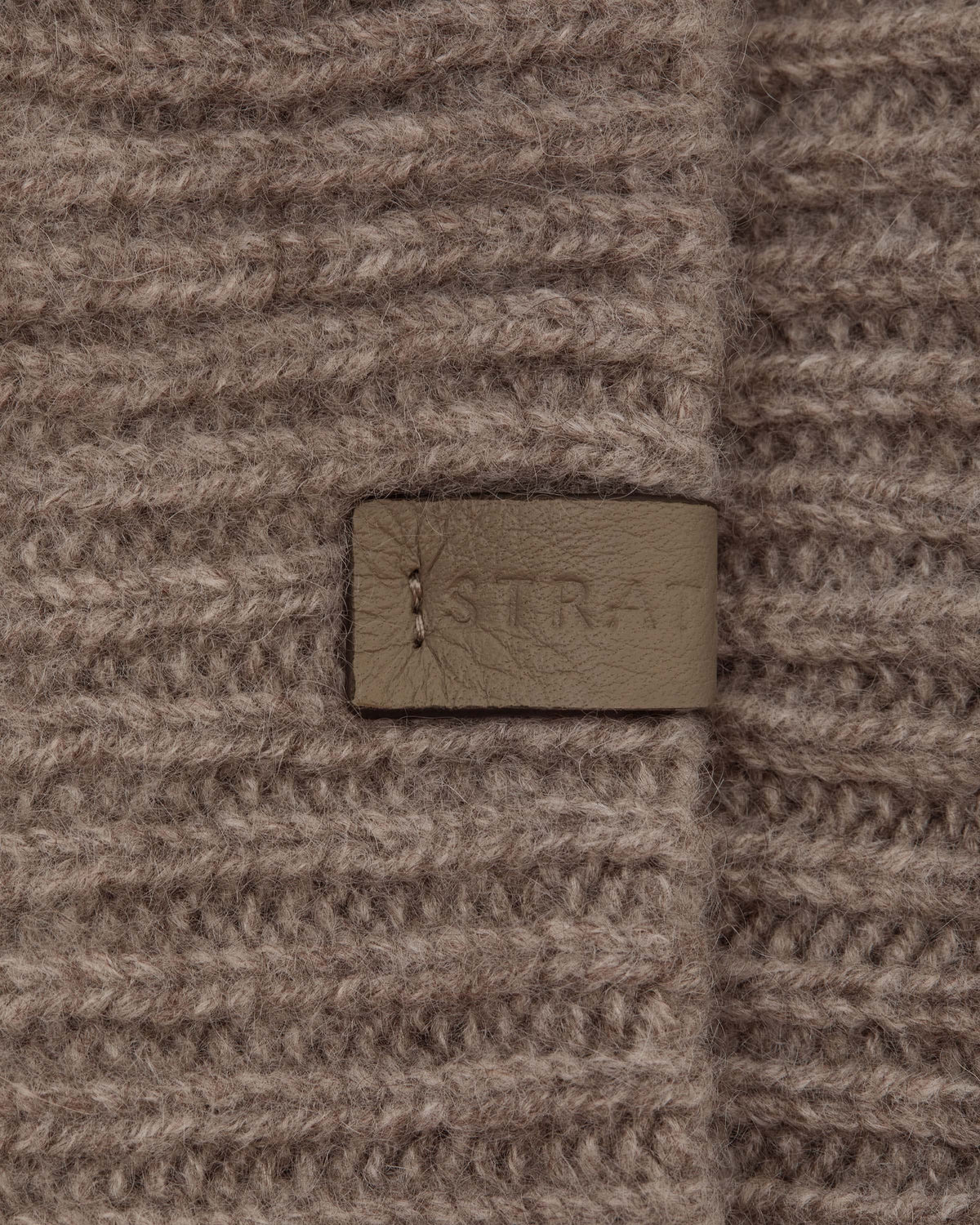 Westray Ribbed Cashmere Headband - Pebble - View 5