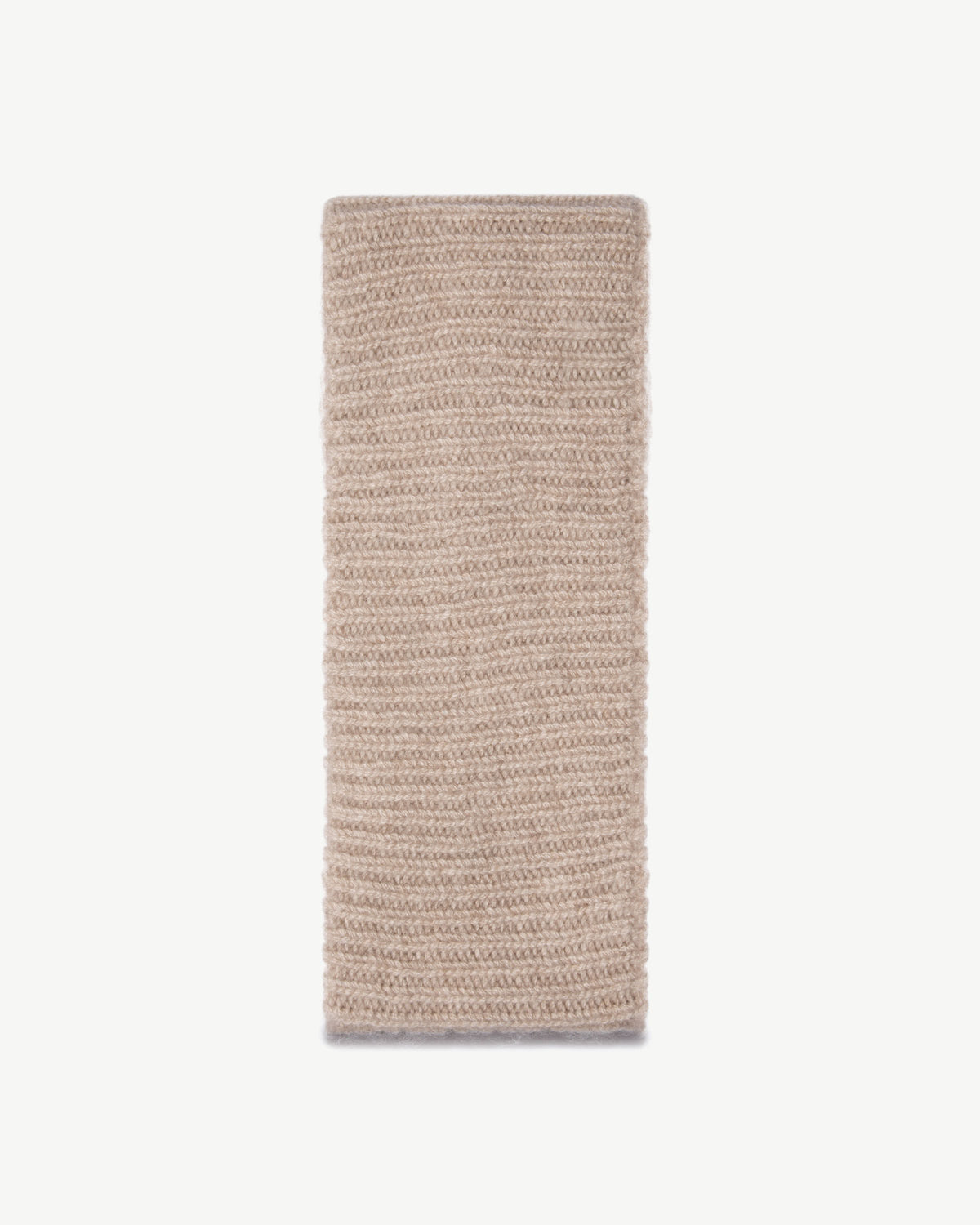 Westray Ribbed Cashmere Headband - Oat - View 4