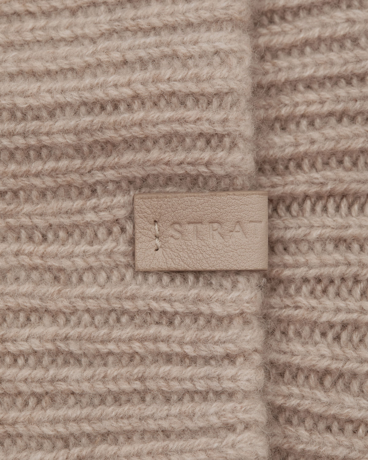 Westray Ribbed Cashmere Headband - Oat - View 5