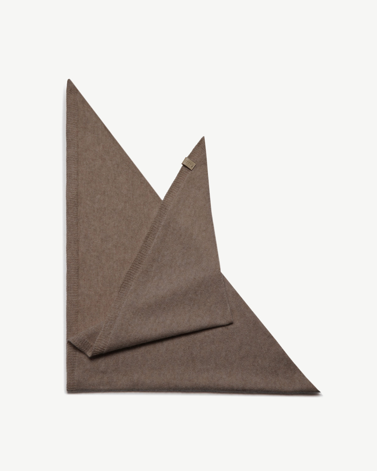 Westray Cashmere Bandana - Pebble - View 3