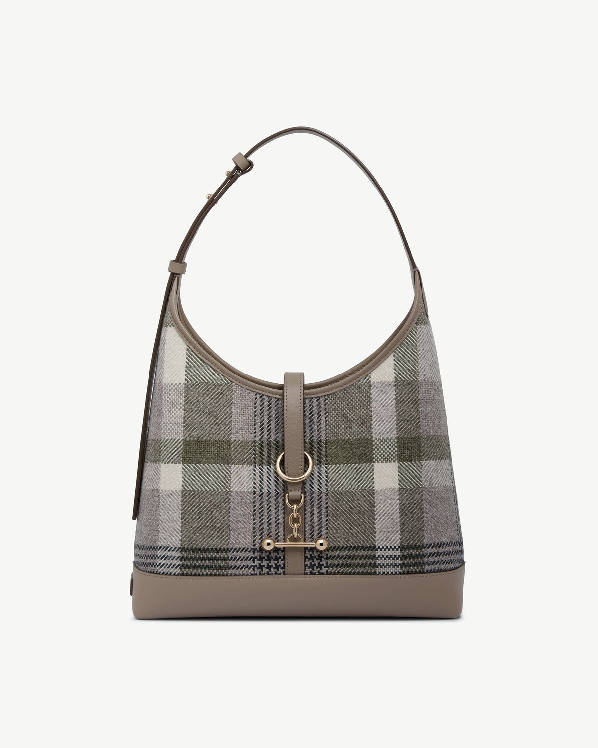 Kite Hobo - Strathberry Tartan Taupe - View 2