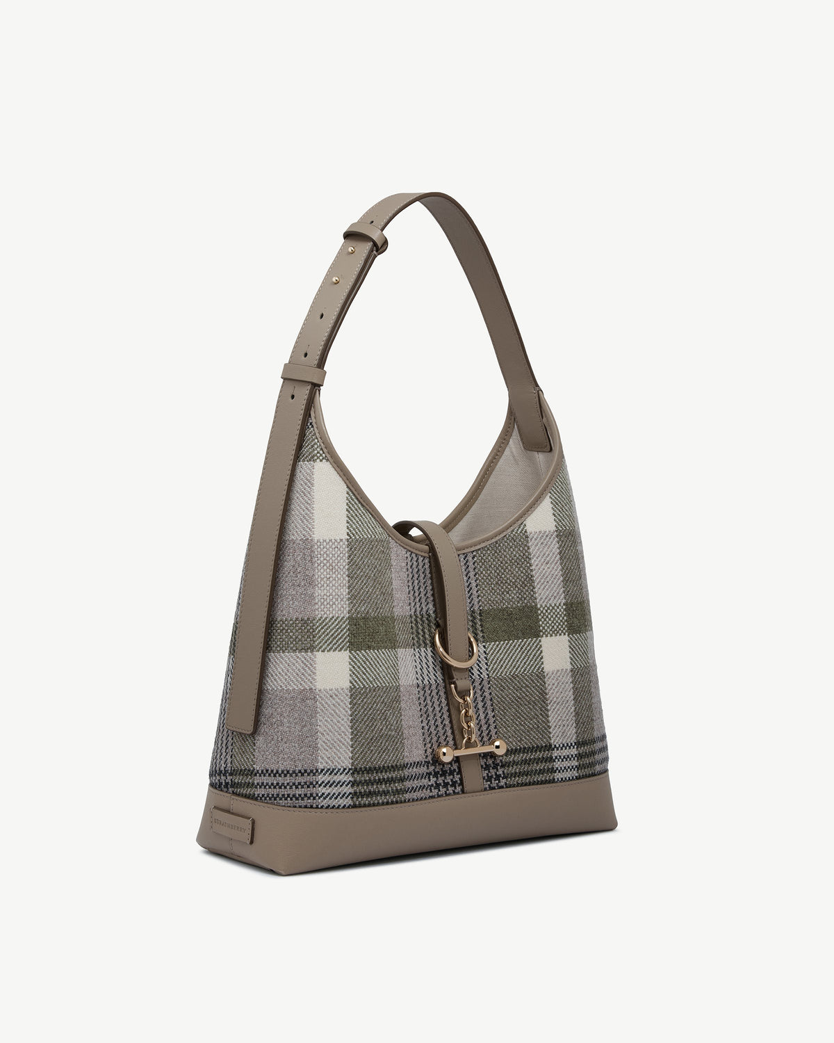 Kite Hobo - Strathberry Tartan Taupe - View 3