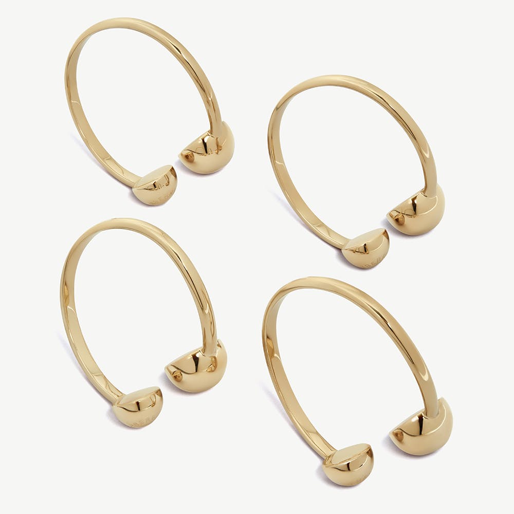 Napkin Holders - Light Gold - View 1