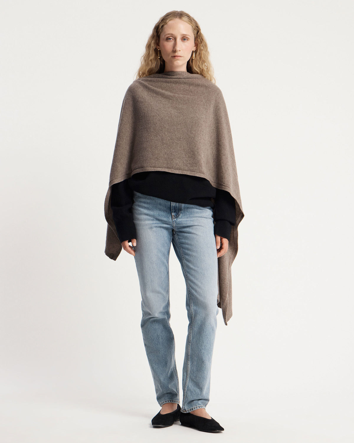 Westray Cashmere Travel Wrap - Pebble - image 8