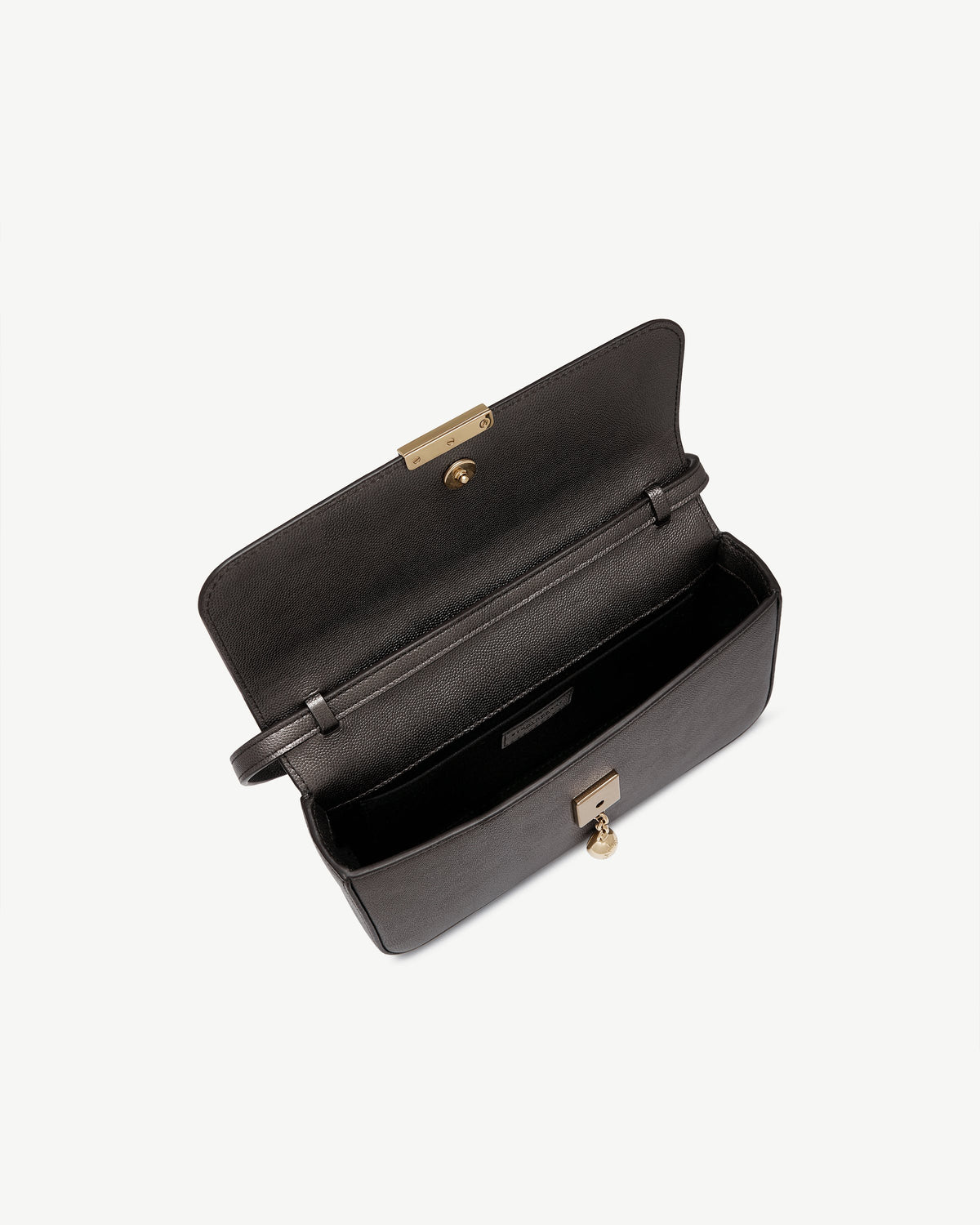 Nocturn Clutch - Metallic Anthracite Caviar - image 17