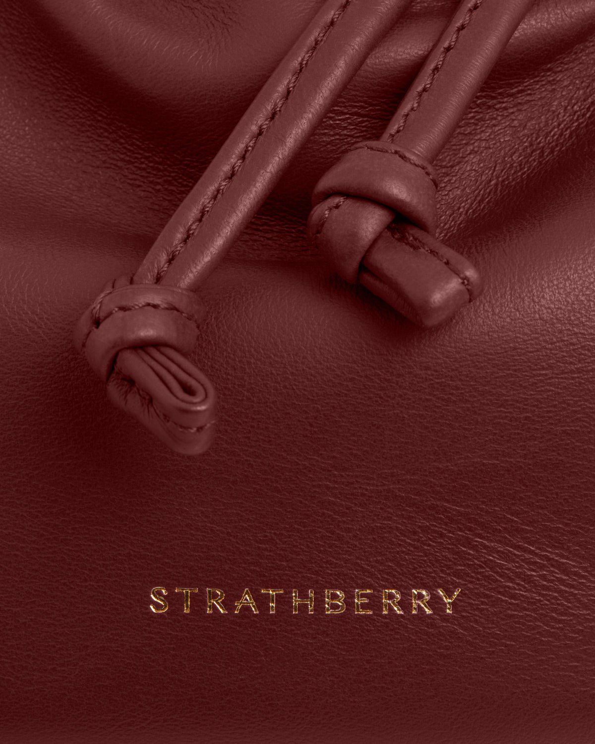Charlotte Drawstring - Oxblood - View 4