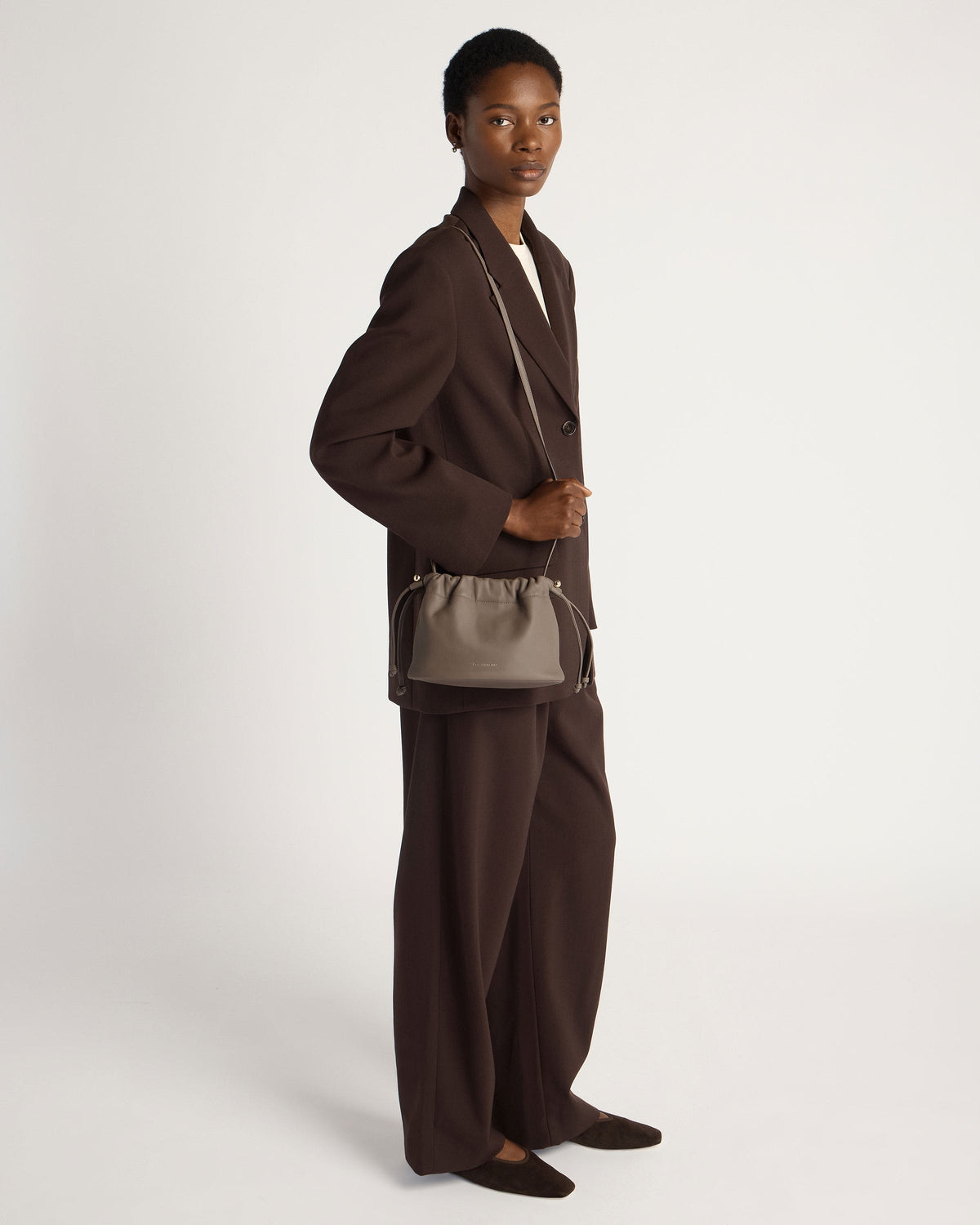 Charlotte Drawstring - Taupe - View 5