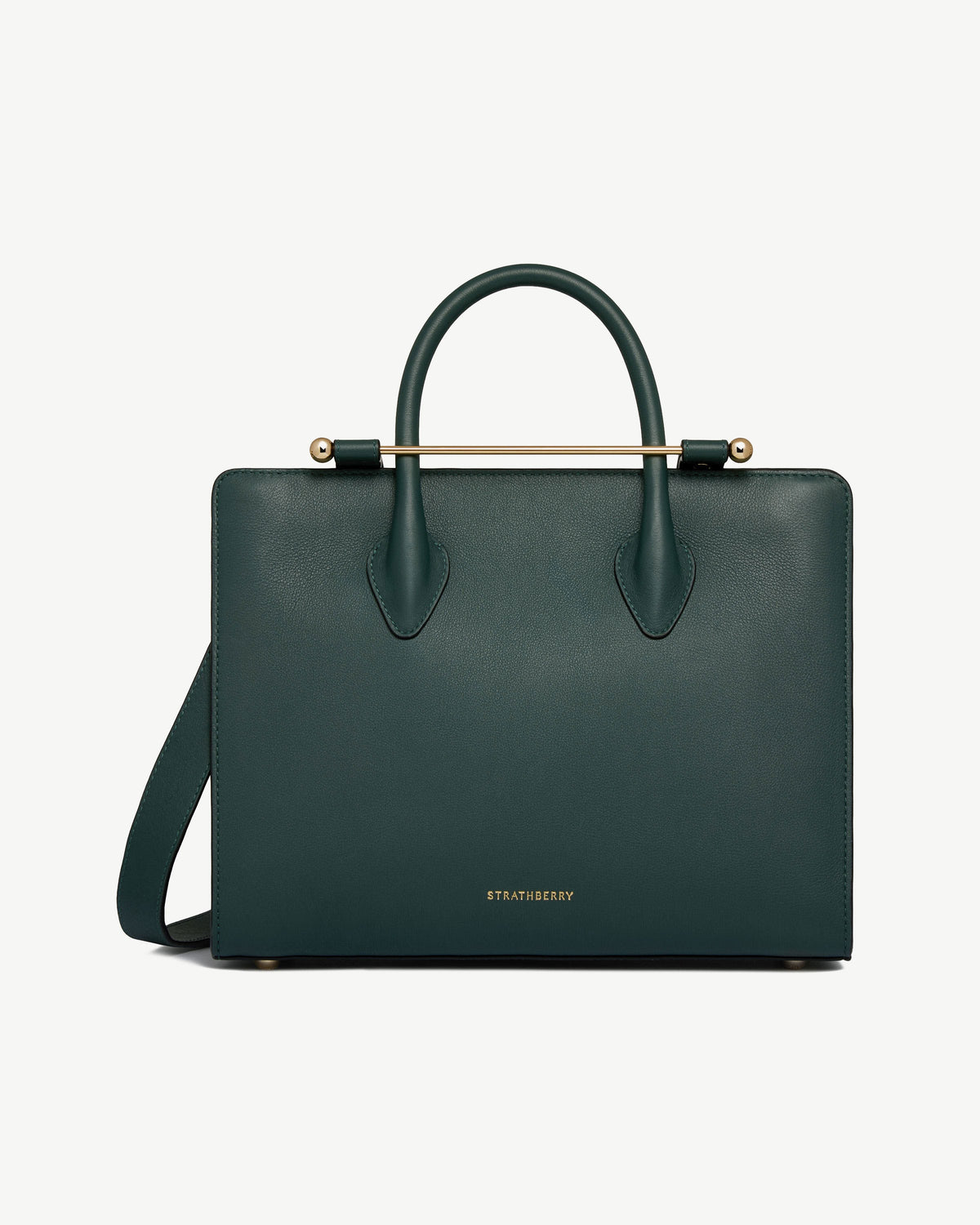 Midi Tote - Bottle Green - View 2