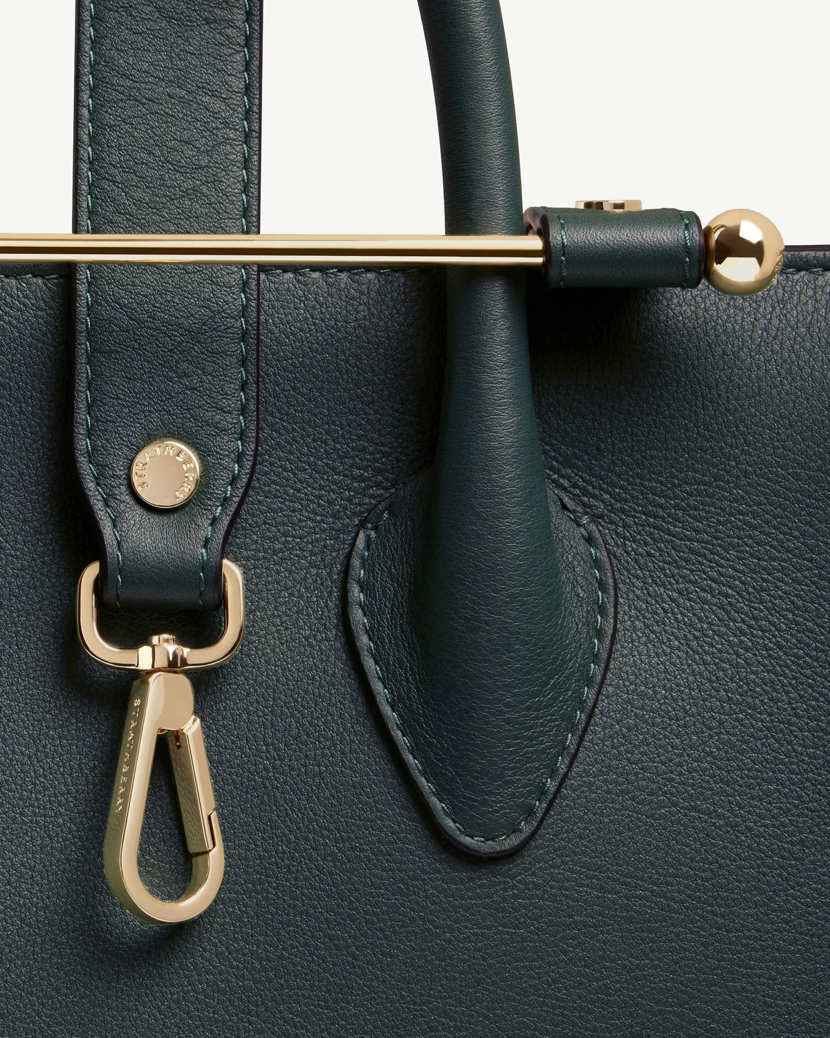 Midi Tote - Bottle Green - View 8