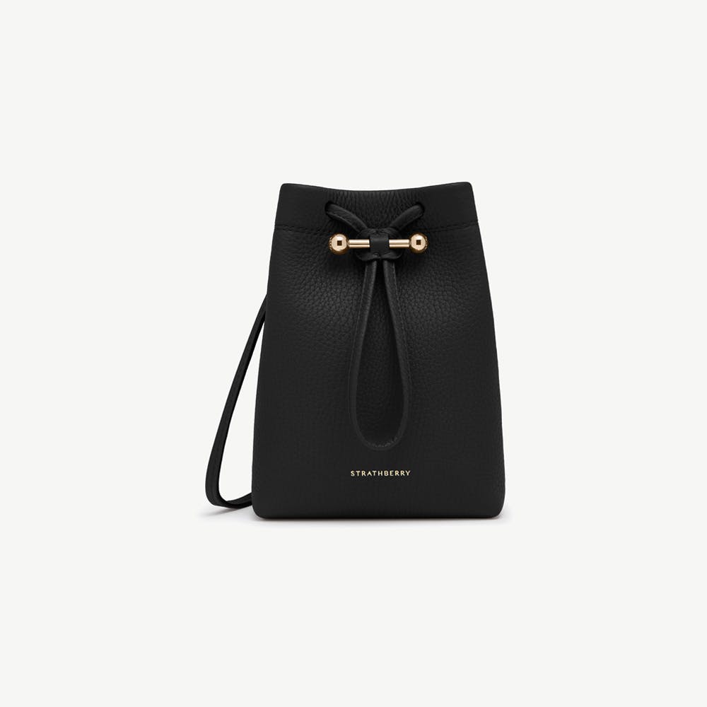 Osette Midi Pouch - Black - View 1
