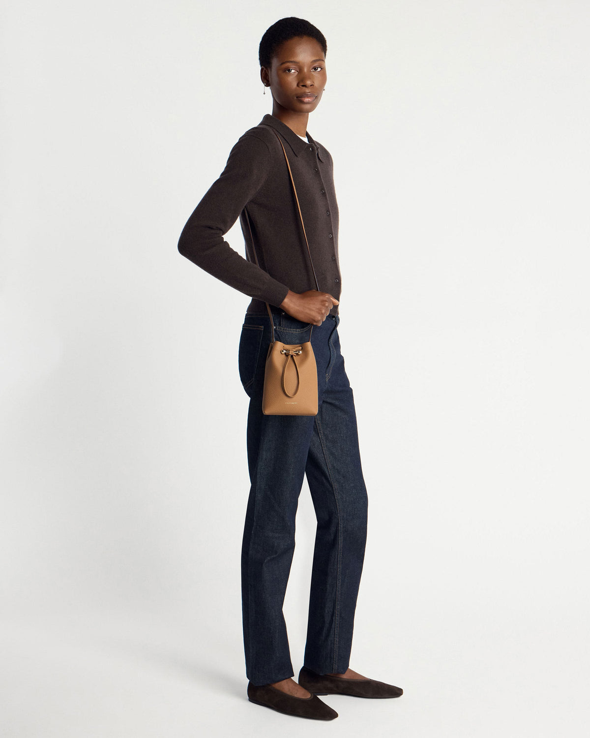 Osette Midi Pouch - Caramel - View 8