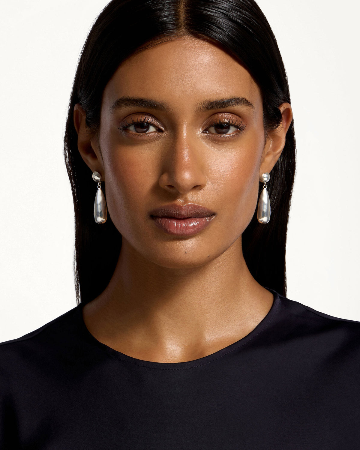 Jasmine Earrings - Sterling Silver - View 3