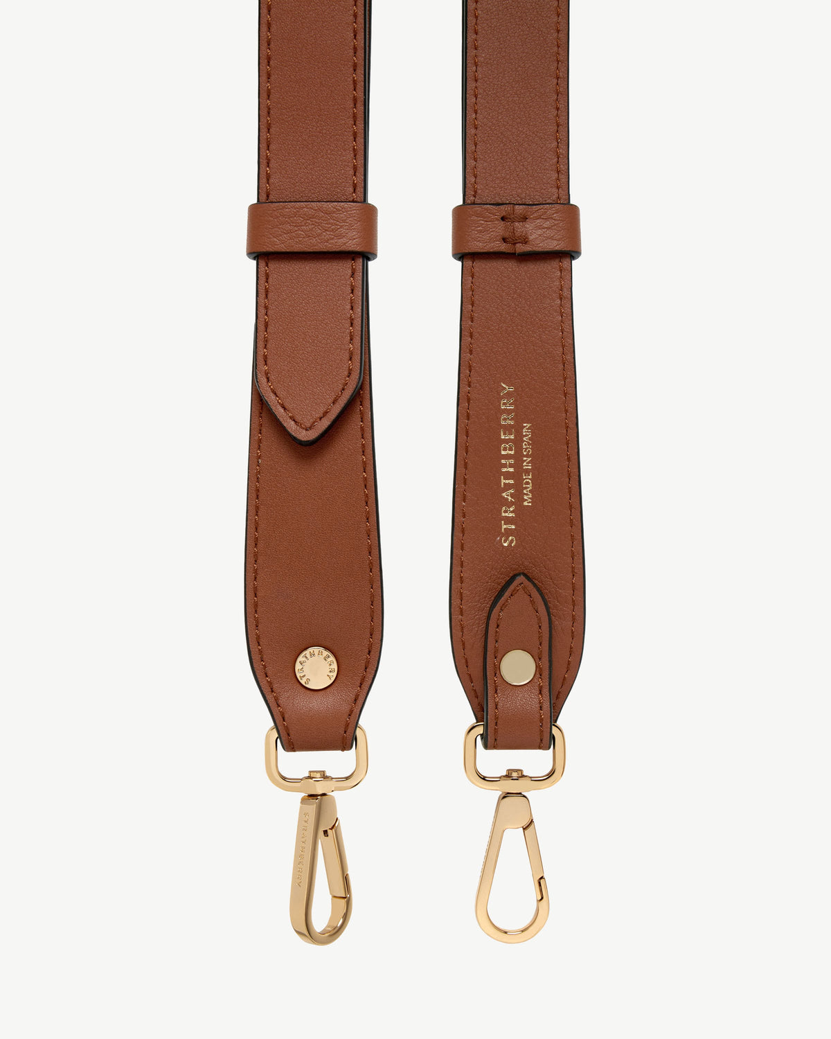 Adjustable Leather Strap - Chestnut - View 3