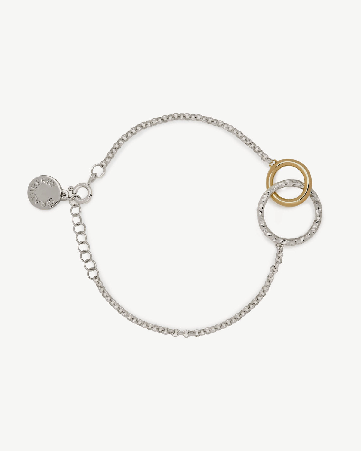 Halo Bracelet - Sterling Silver/24 Carat Gold Gilded - View 3