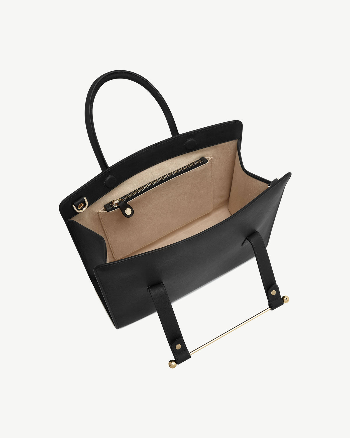 Midi Tote - Black - View 6