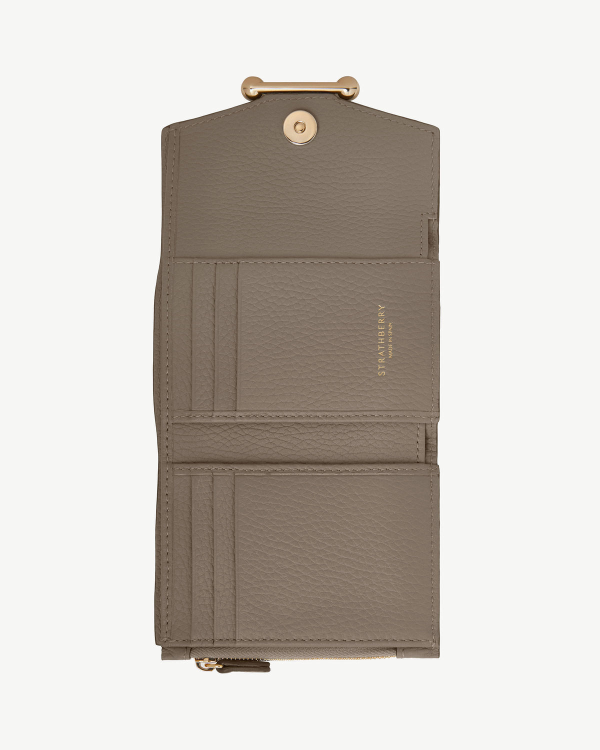 Mosaic Trifold Wallet - Taupe - View 6