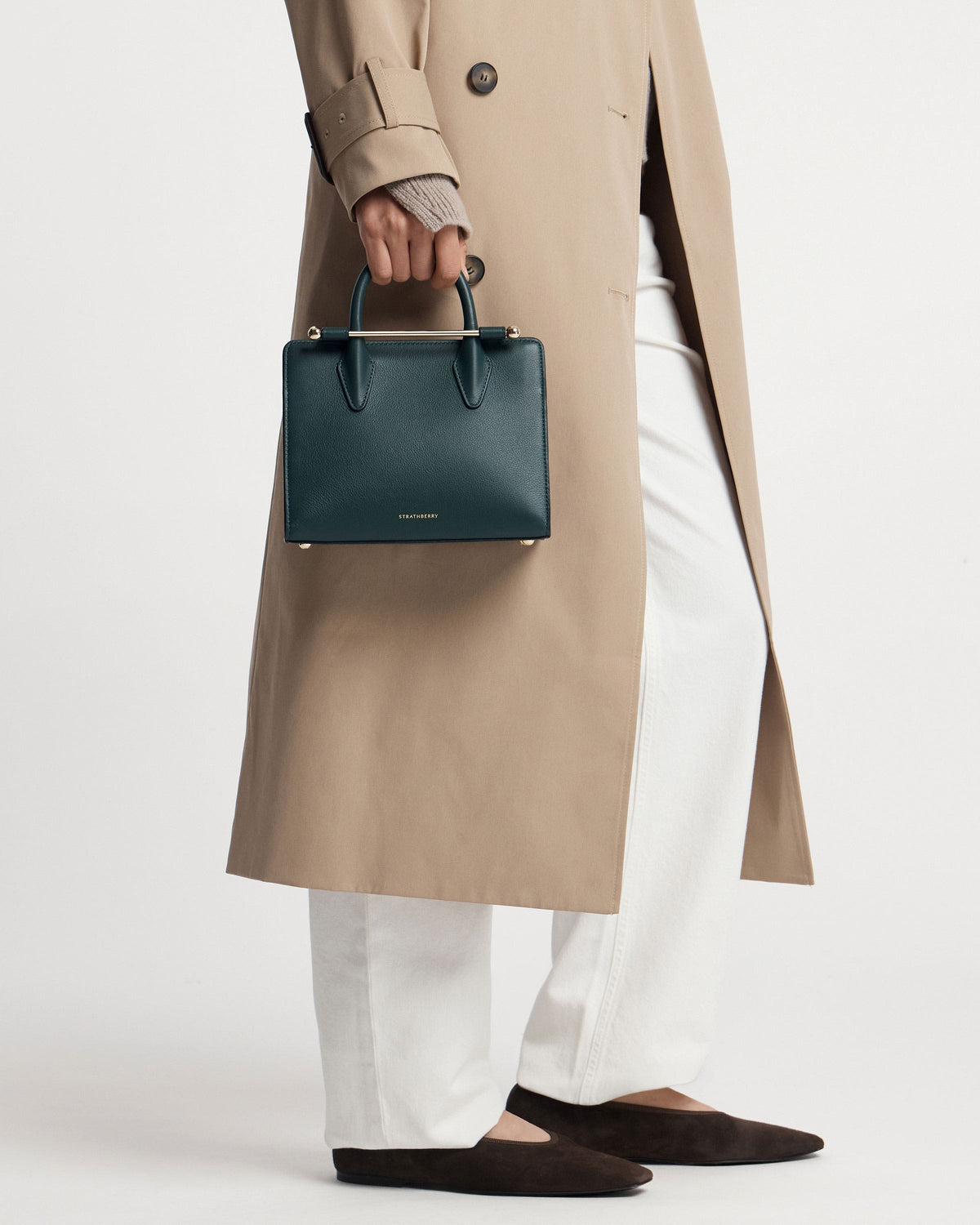 Mini Tote - Bottle Green - View 9