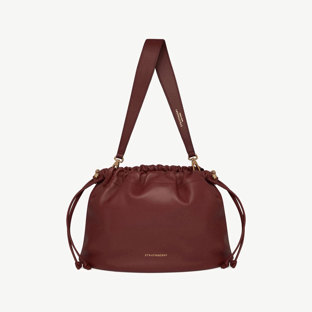 Charlotte Midi Drawstring - Oxblood - View 1