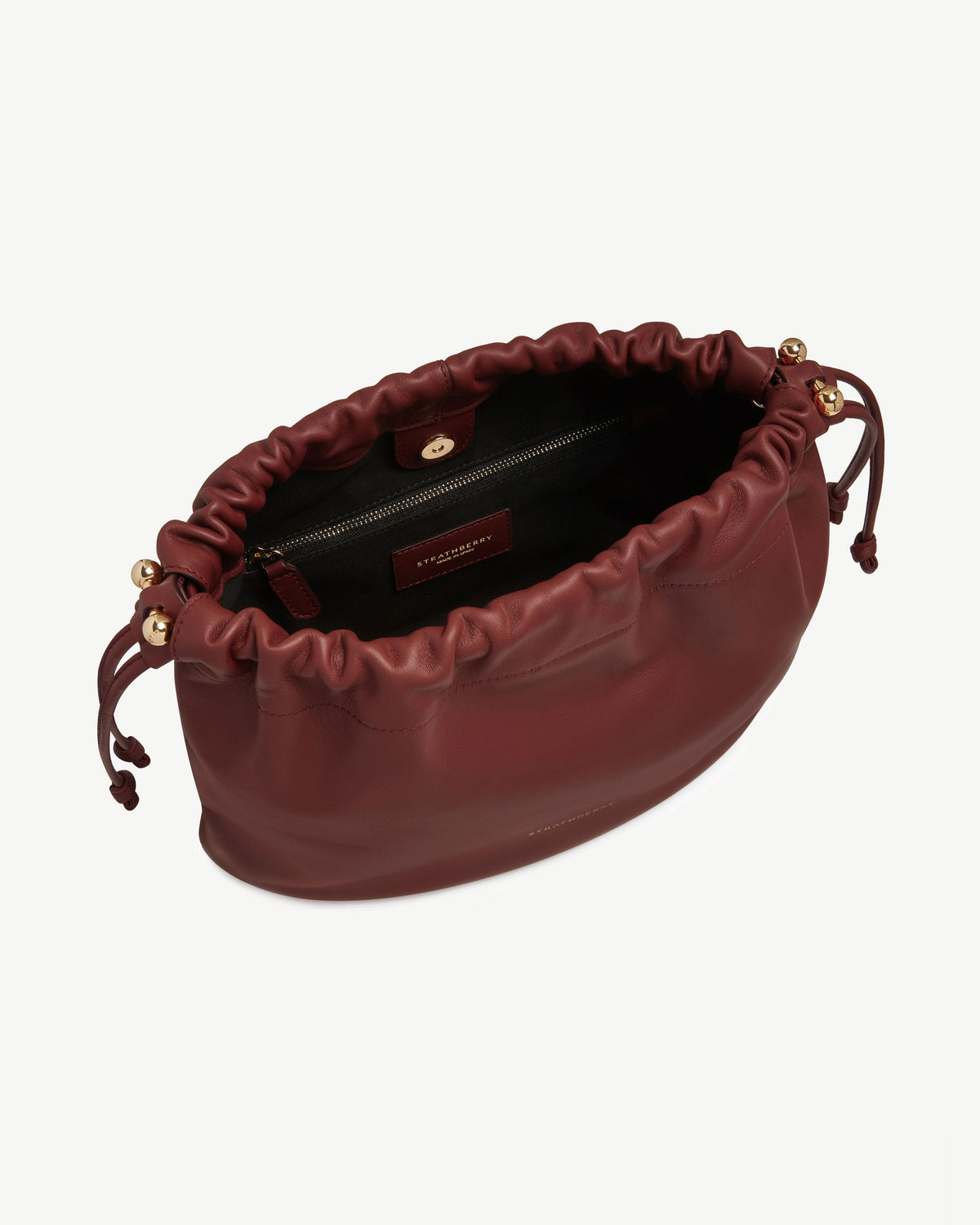 Charlotte Midi Drawstring - Oxblood - View 7