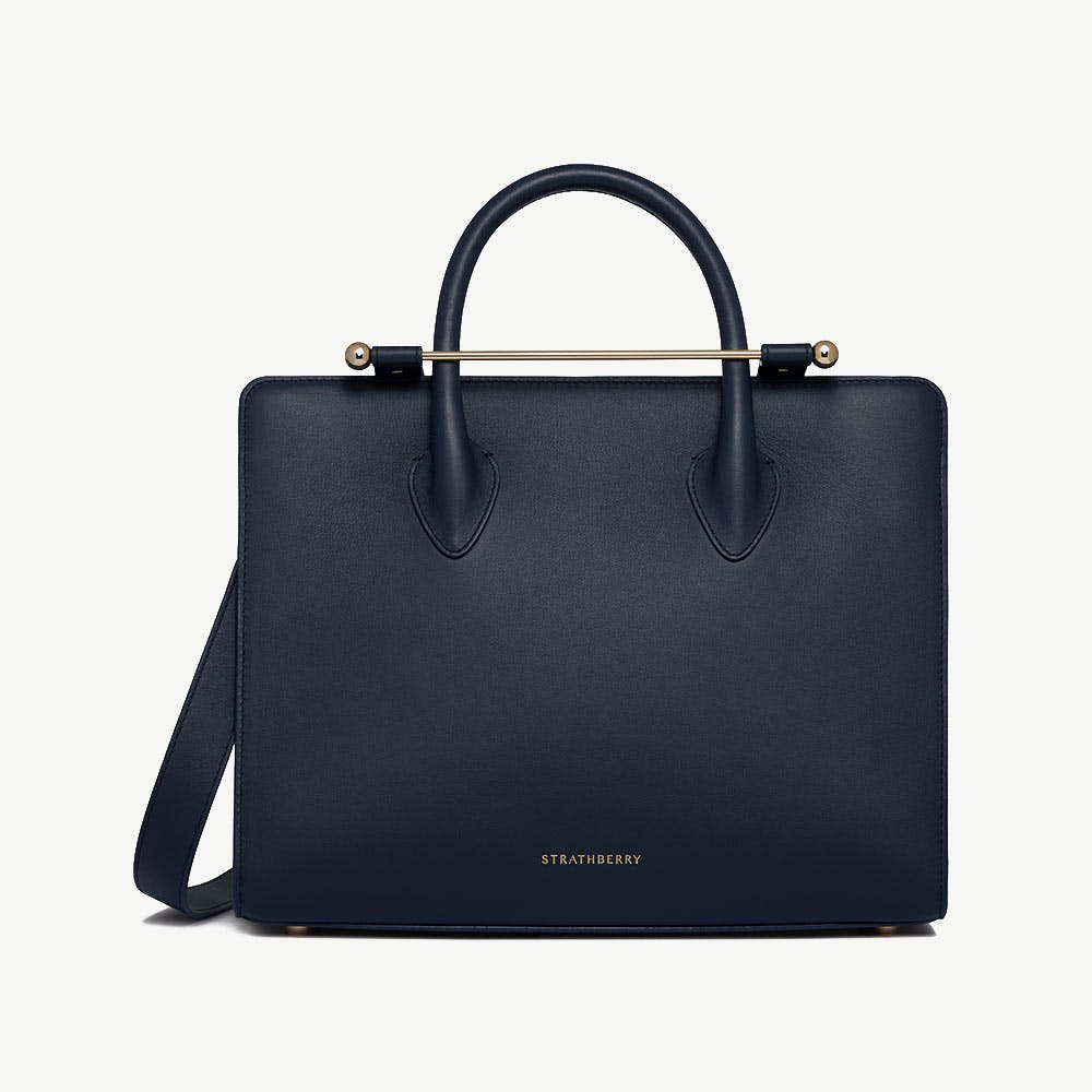 Midi Tote - Marine Blue - View 1