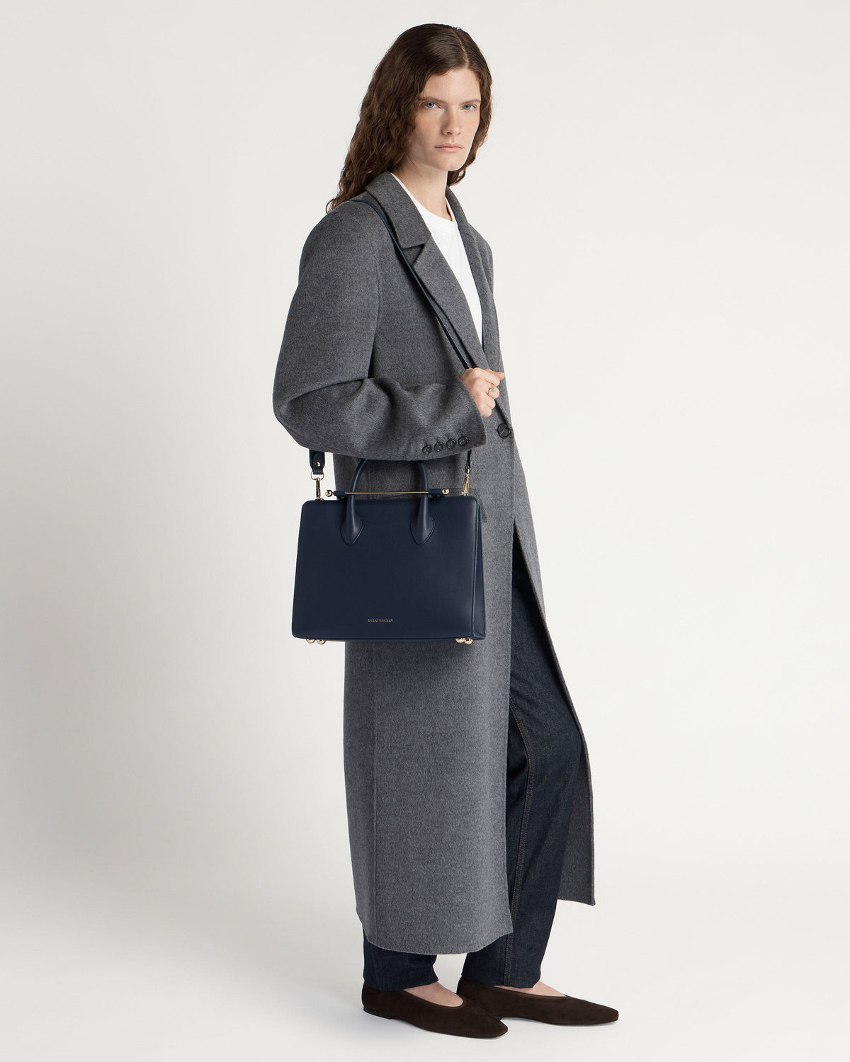 Midi Tote - Marine Blue - View 8