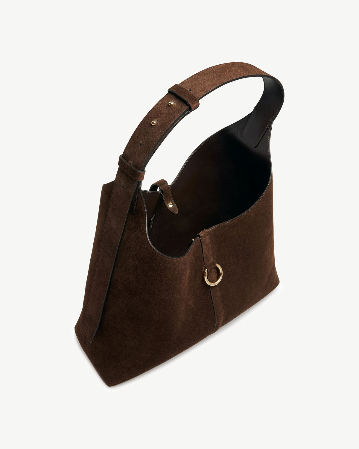 Kite Hobo Maxi - Chocolate Suede - View 6