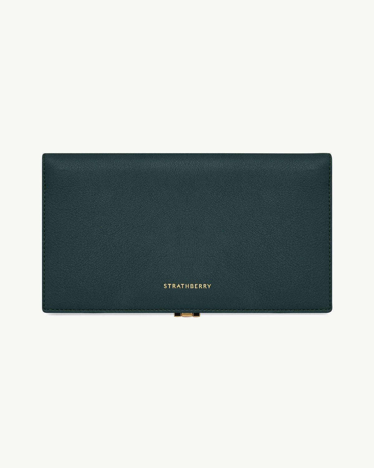 Large Melville Street Wallet - Bottle Green - View 4