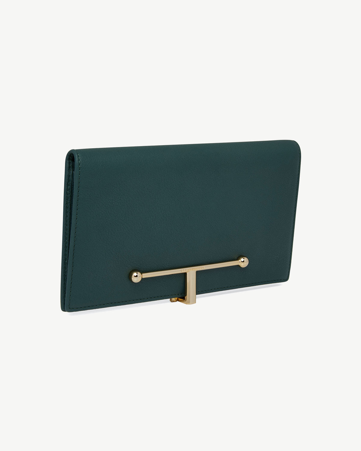 Large Melville Street Wallet - Bottle Green - View 5