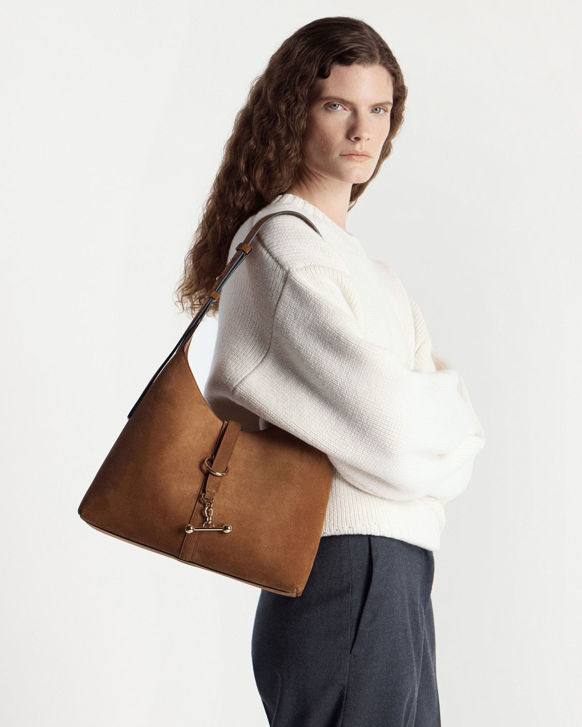 Kite Hobo - Tan Suede - View 9