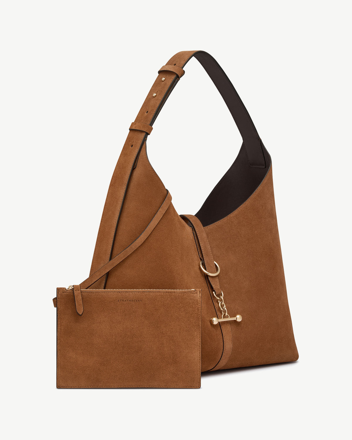 Kite Hobo Maxi - Tan Suede - View 7
