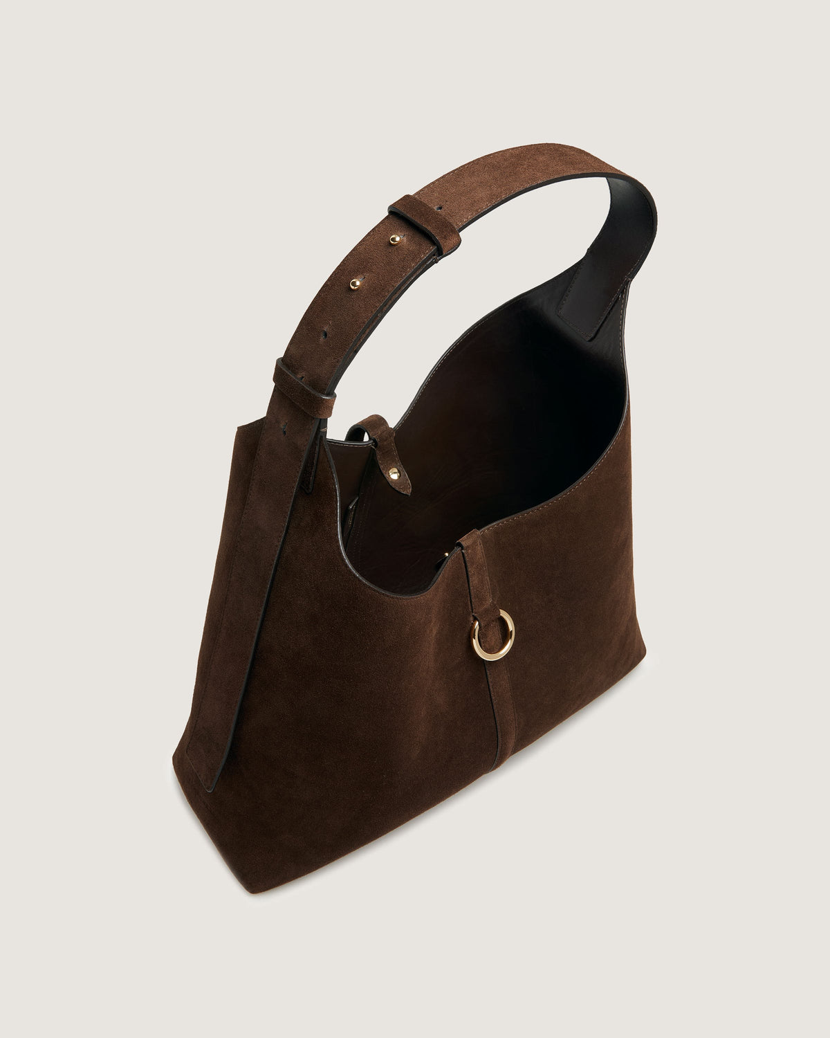Kite Hobo Maxi - Chocolate Suede - View 5