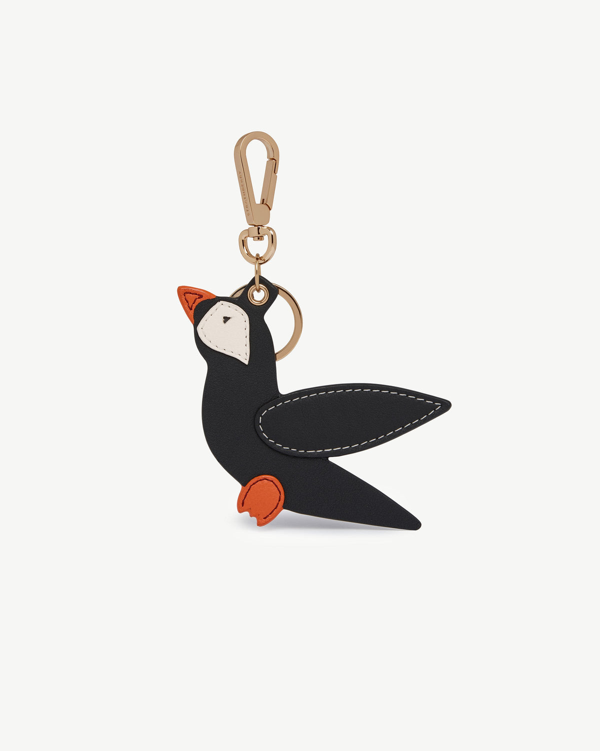 Bag Charm - Puffin Black/Vanilla/Marmalade - View 5