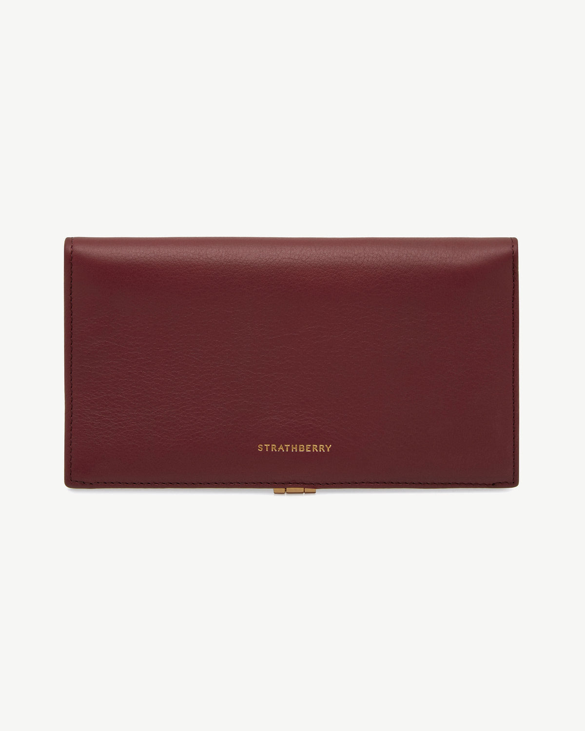 Large Melville Street Wallet - Oxblood/Espresso - View 4