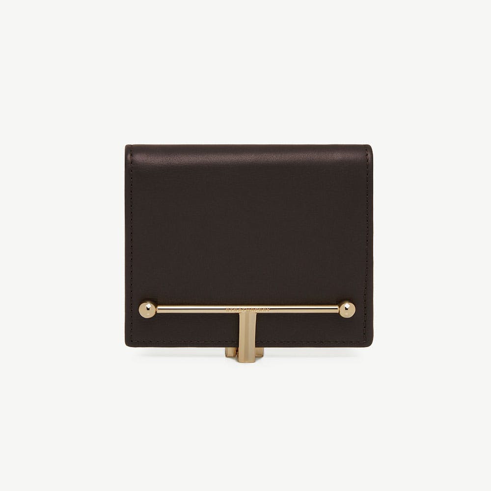 Melville Street Wallet - Espresso/Rose - View 1
