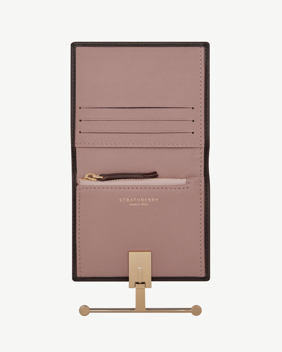 Melville Street Wallet - Espresso/Rose - View 6