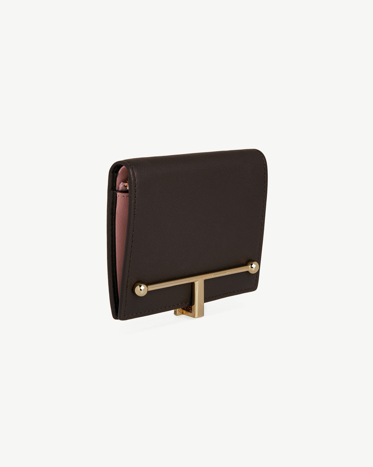 Melville Street Wallet - Espresso/Rose - View 3